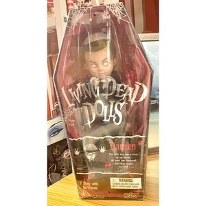 Living  Dead Dolls DAMIEN Blank Eyes Doll by MEZCO Series 1 2000 Factory Sealed